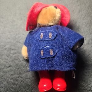 Vintage 1986 Paddington Bear Stuffed Toy 5"